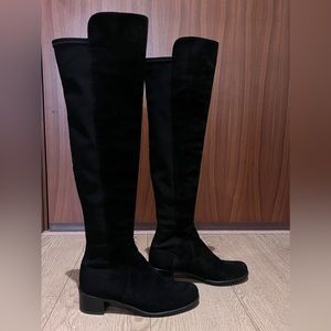 Stuart Weitzman RESERVE Suede/Black boots